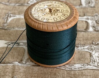 Antique Dewhurst’s Sylko Cotton Reel, 1920s