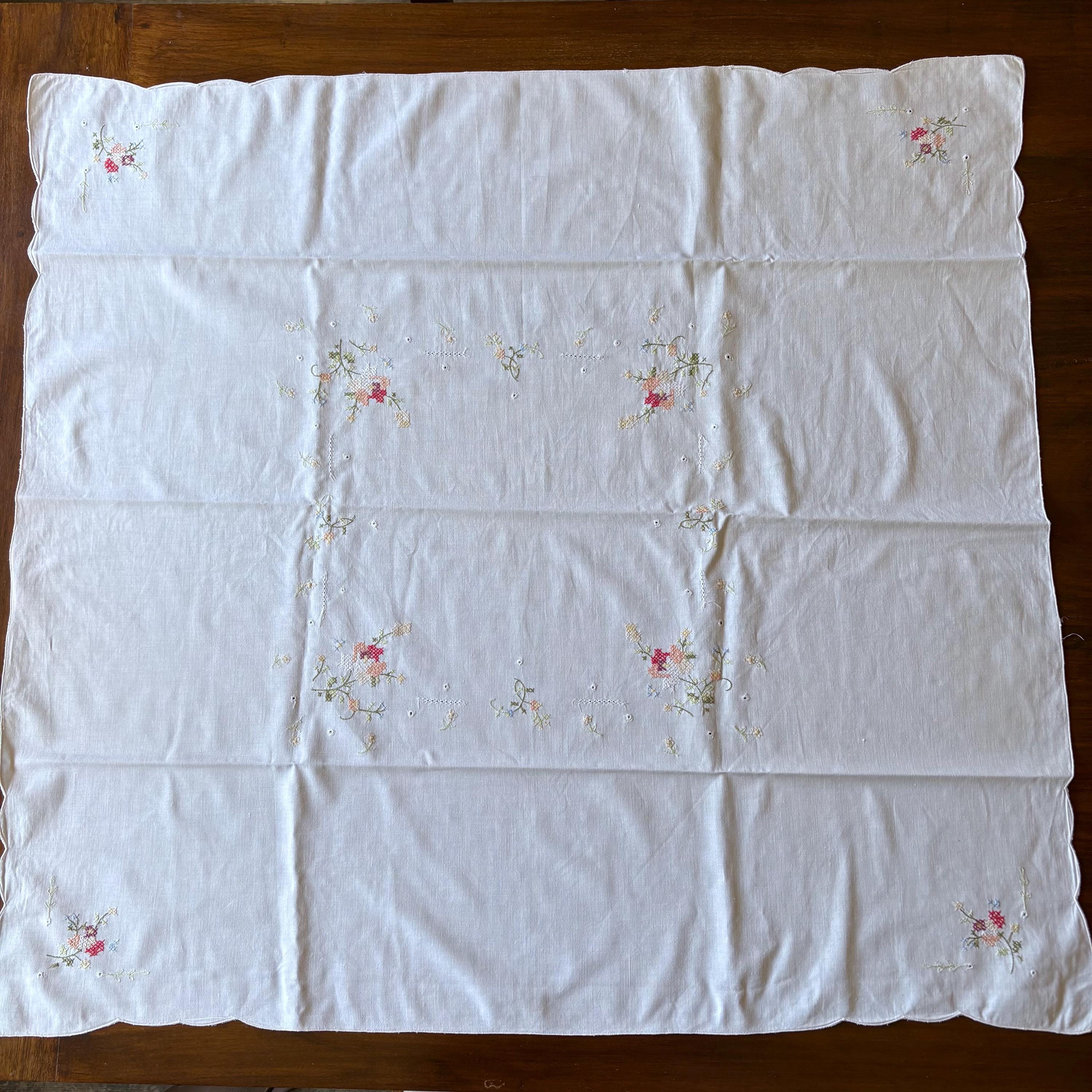 ヴィンテージ刺繍クロス＆ハンドメイド刺繍·͜· ♡ Amazon | 刺繍キット初心者向けクロスステッチキット刺しゅう