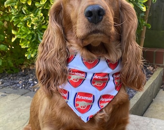Arsenal dog bandana 2025