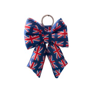 Union Jack-flagga Storbritanniens flagga Puff Sjömansfluga Nyckelberlock för handväska bild 7
