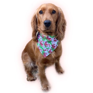 Wales England Scotland Flag Dog Bandana - Slip on Collar