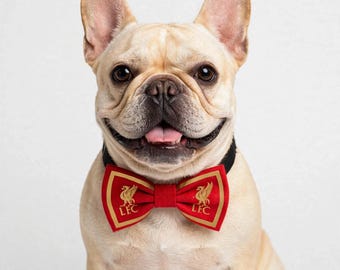 Liverpool FC Football Red Dog Pet Bow Tie Bowtie