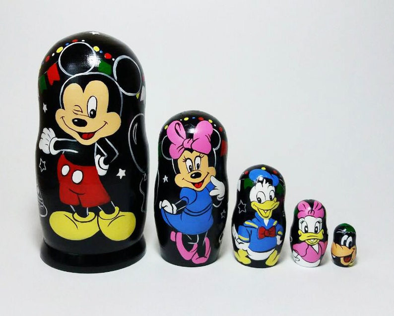 mickey mouse nesting dolls