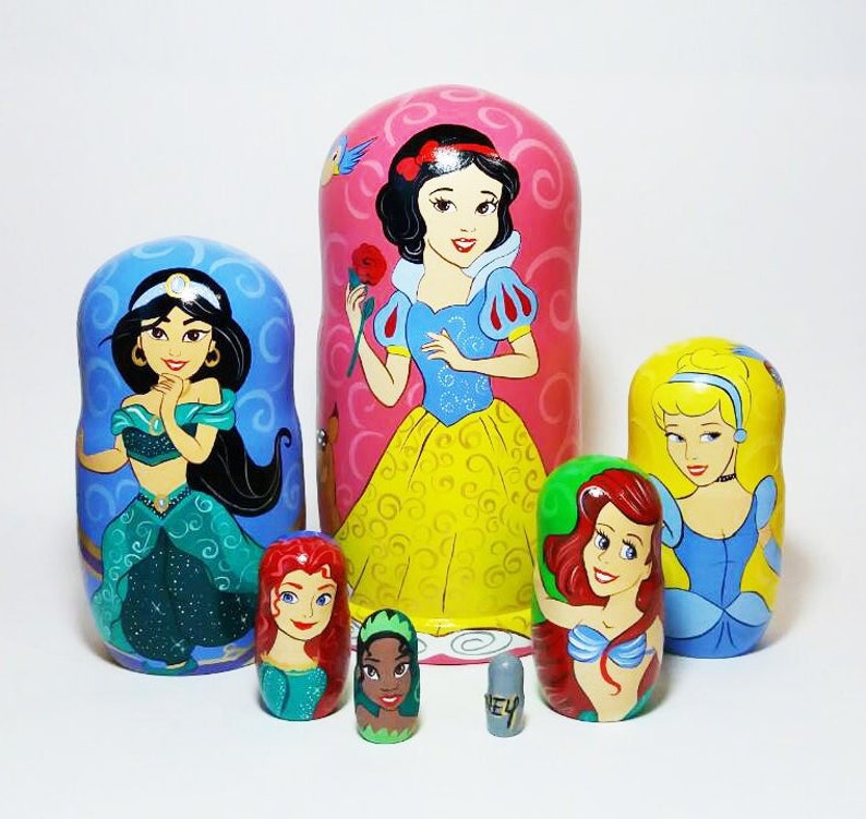 disney princess nesting dolls