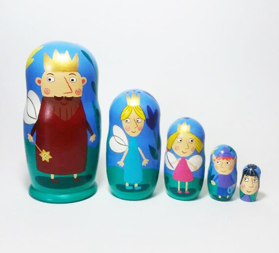 ben and holly dolls