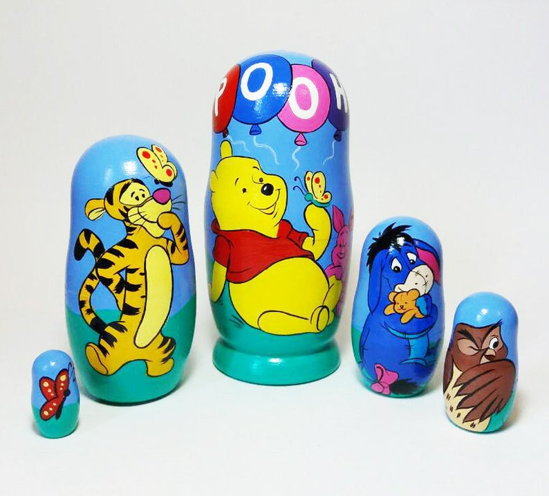winnie the pooh nesting dolls