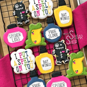 Voodoo Doll Spell (12 cookies)