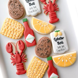 Lobster, Crawfish, or Shrimp Boil (12 cookies)