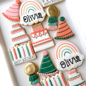 Birthday Bash (12 cookies)