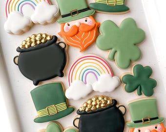 St. Patrick's Day Cookies (12 cookies)