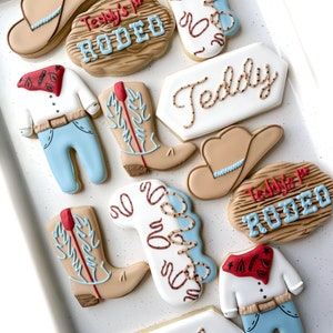 First Rodeo Birthday (12 cookies)