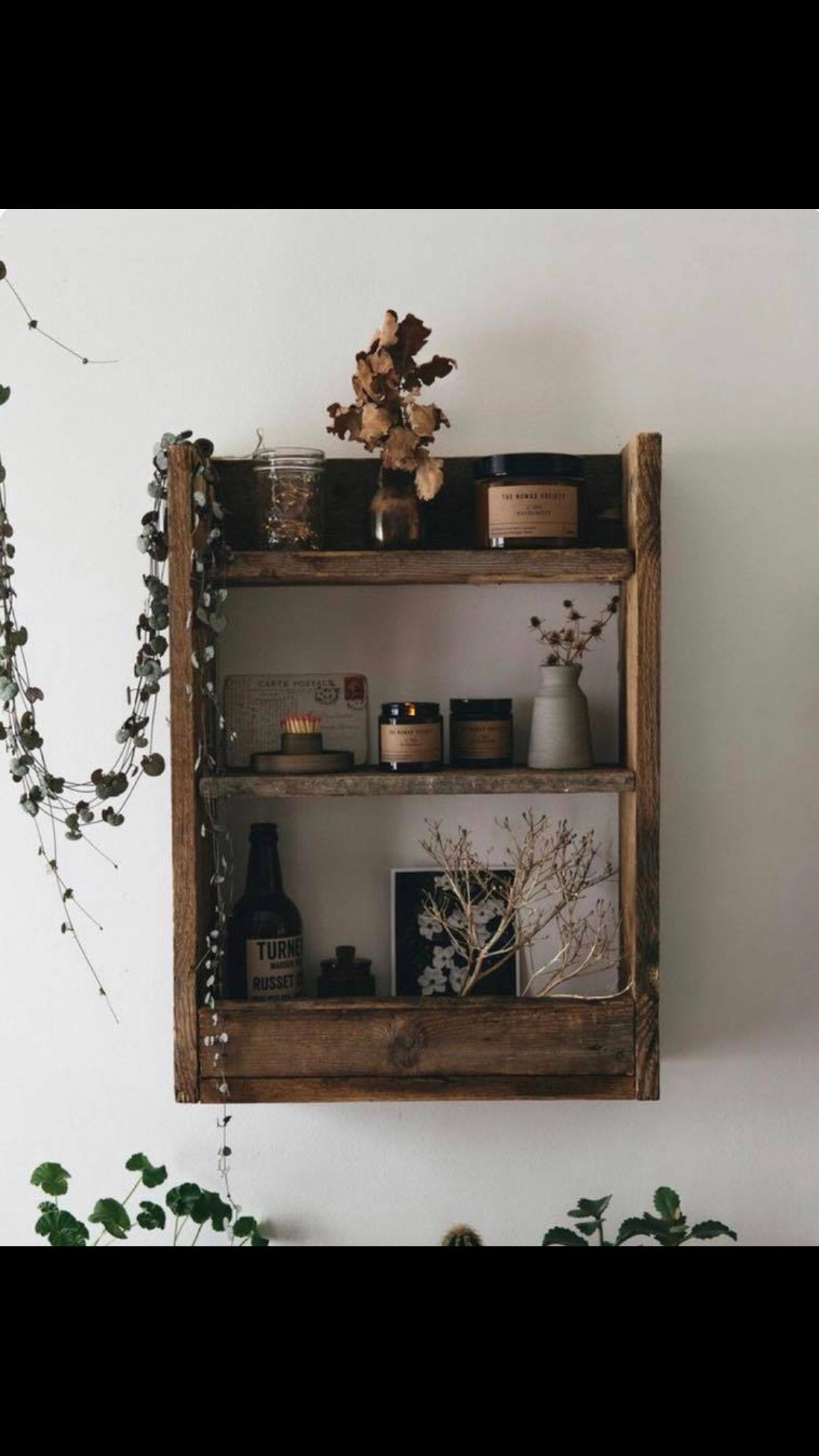 Rustic Wood Shelves Storage shelves Reclaimed wooden Shelves Etsy