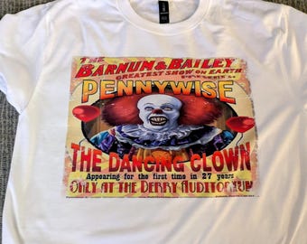 Circus clown Penny Wise tshirt