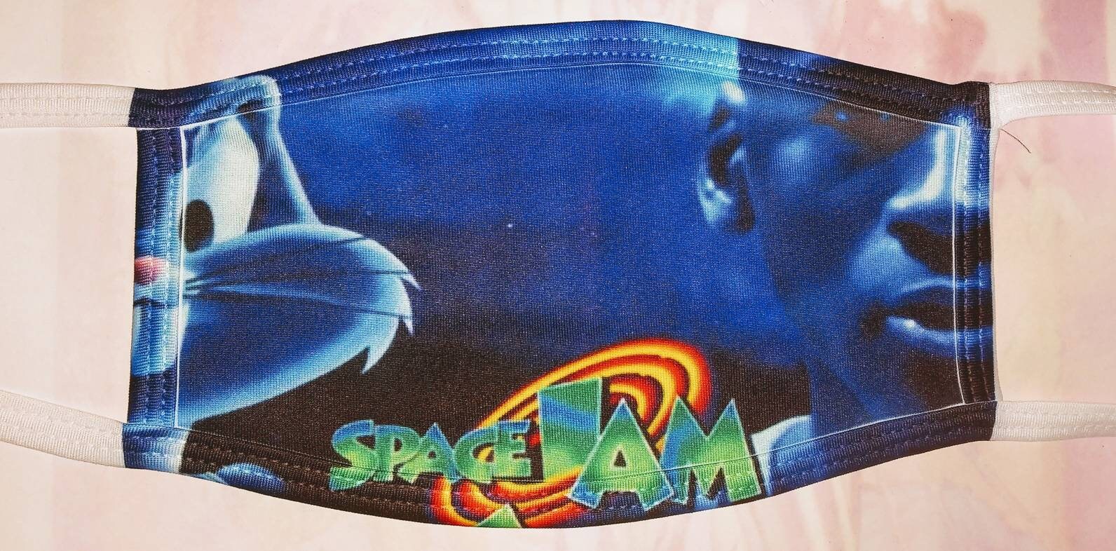 Custom space jam face mask kids and adult Etsy