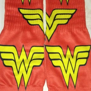 Symbol wonder women custom socks