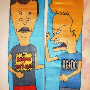 Butthead und Beavis benutzerdefinierte Socken
