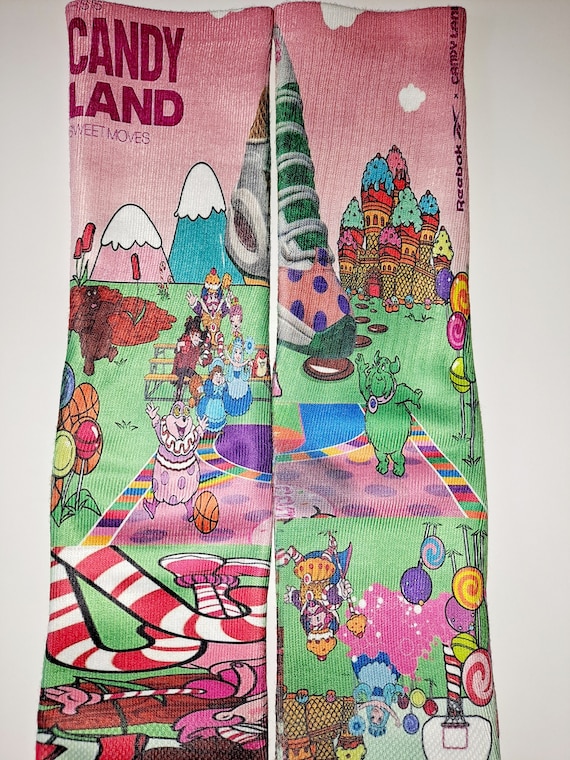 Calcetines personalizados Reebok candy land | Etsy México