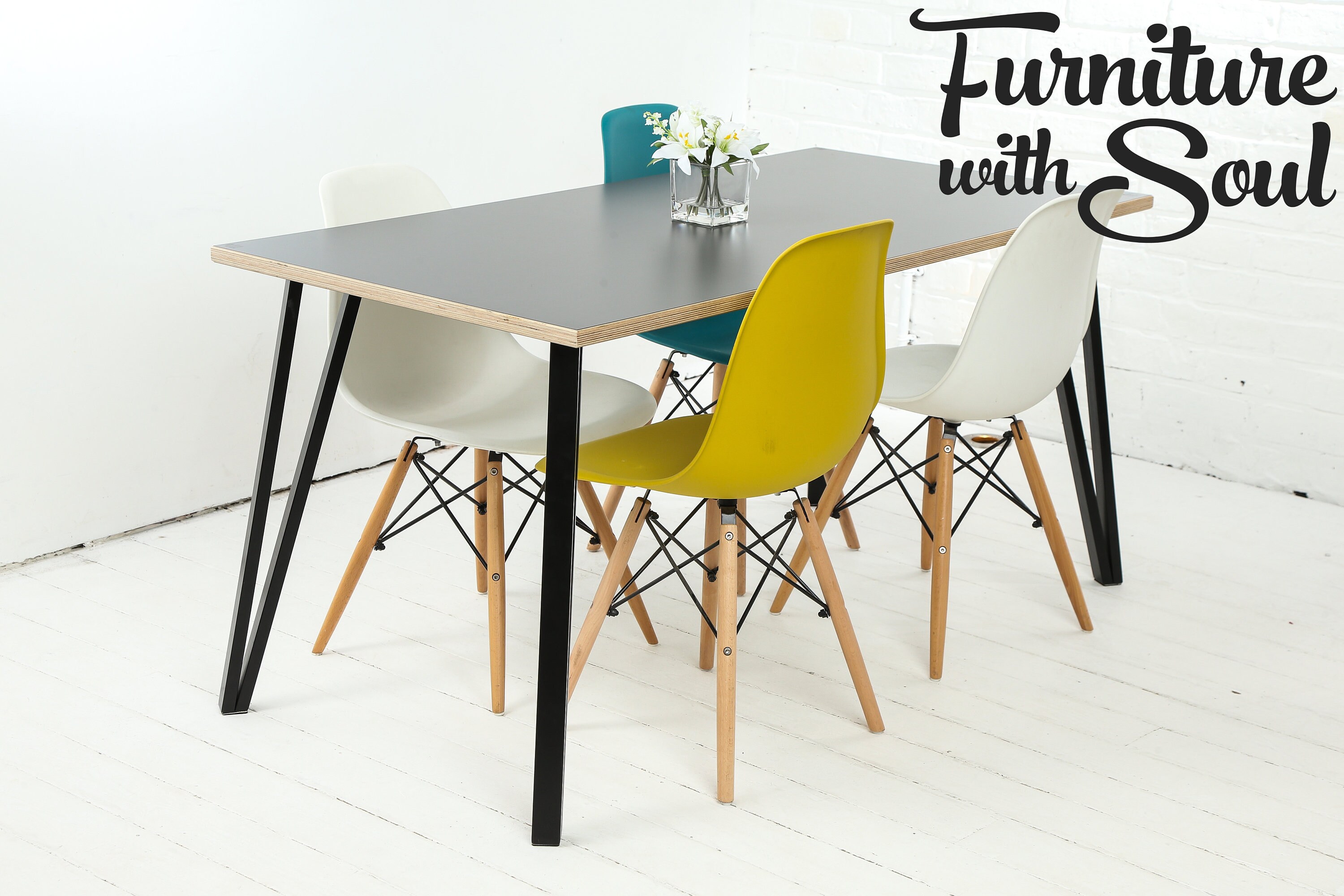 COLLIER Formica Birch Ply Table Top / Desk Top W/ Single Pin Etsy UK