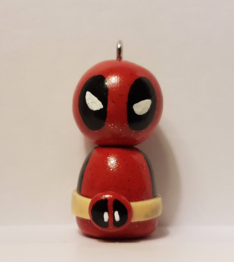 Marvel Inspired Polymer Clay Keychain Etsy
