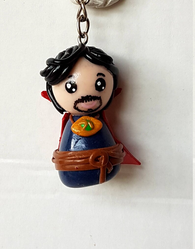 Marvel Inspired Polymer Clay Keychain Etsy