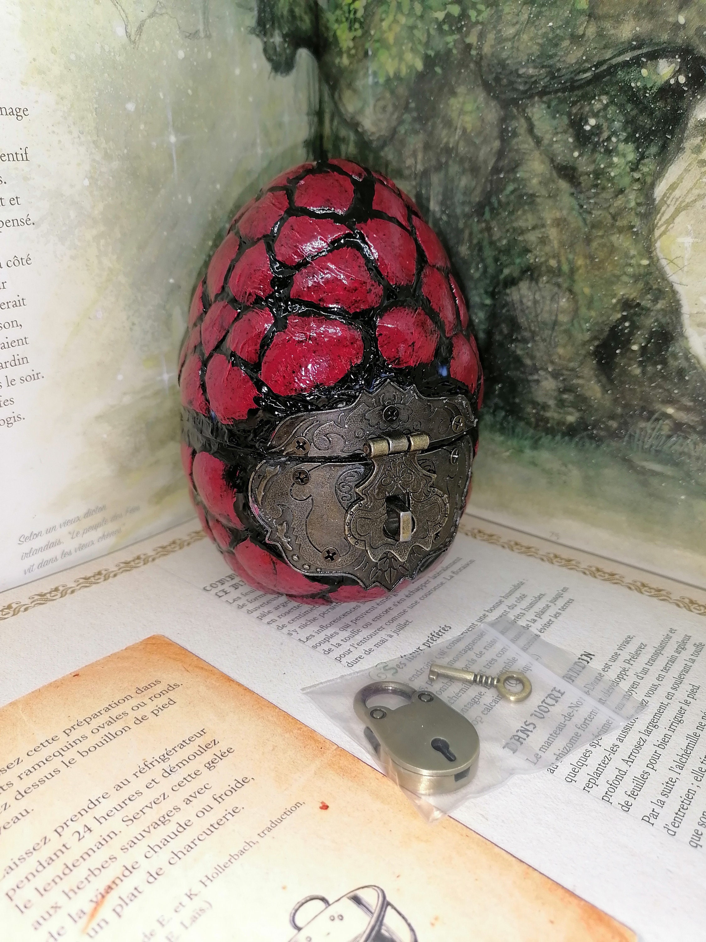 Oeuf de Dragon, Cadeau Geek, Game Of Trones, Décor et Dragon
