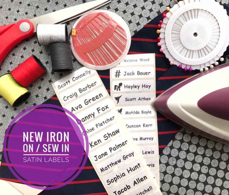 Other Girls' Clothes Sizes 4+ Nametapes Name Tapes Clothes Labels Tapes