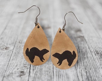 Ferret earrings