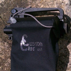 Brass Catcher for Flat Top with Removable Carry Handle by Custom Cast usa
