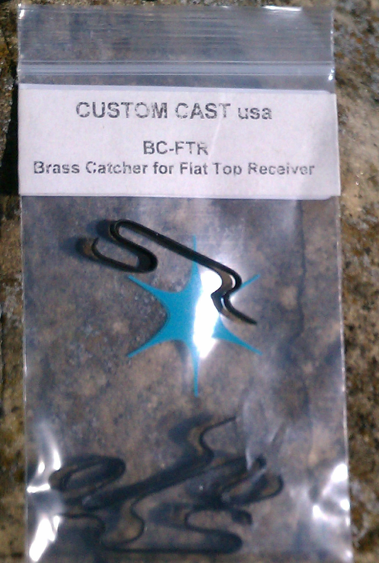 Brass Catcher for Flat Top With Removable Carry Handle by Custom