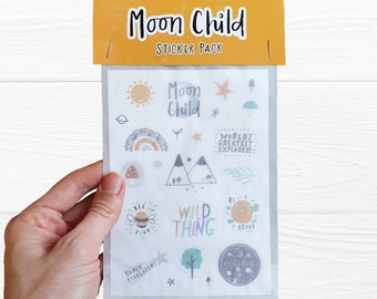 Adventure Explorer Sticker Sheet Pack by Moon Child