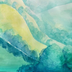 0251 Original watercolour: Summer morning