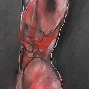 1760 original artwork: nde in pastel