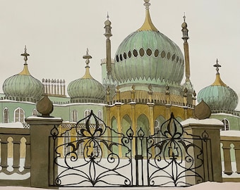 3170 Original artwork: Brighton Pavilion