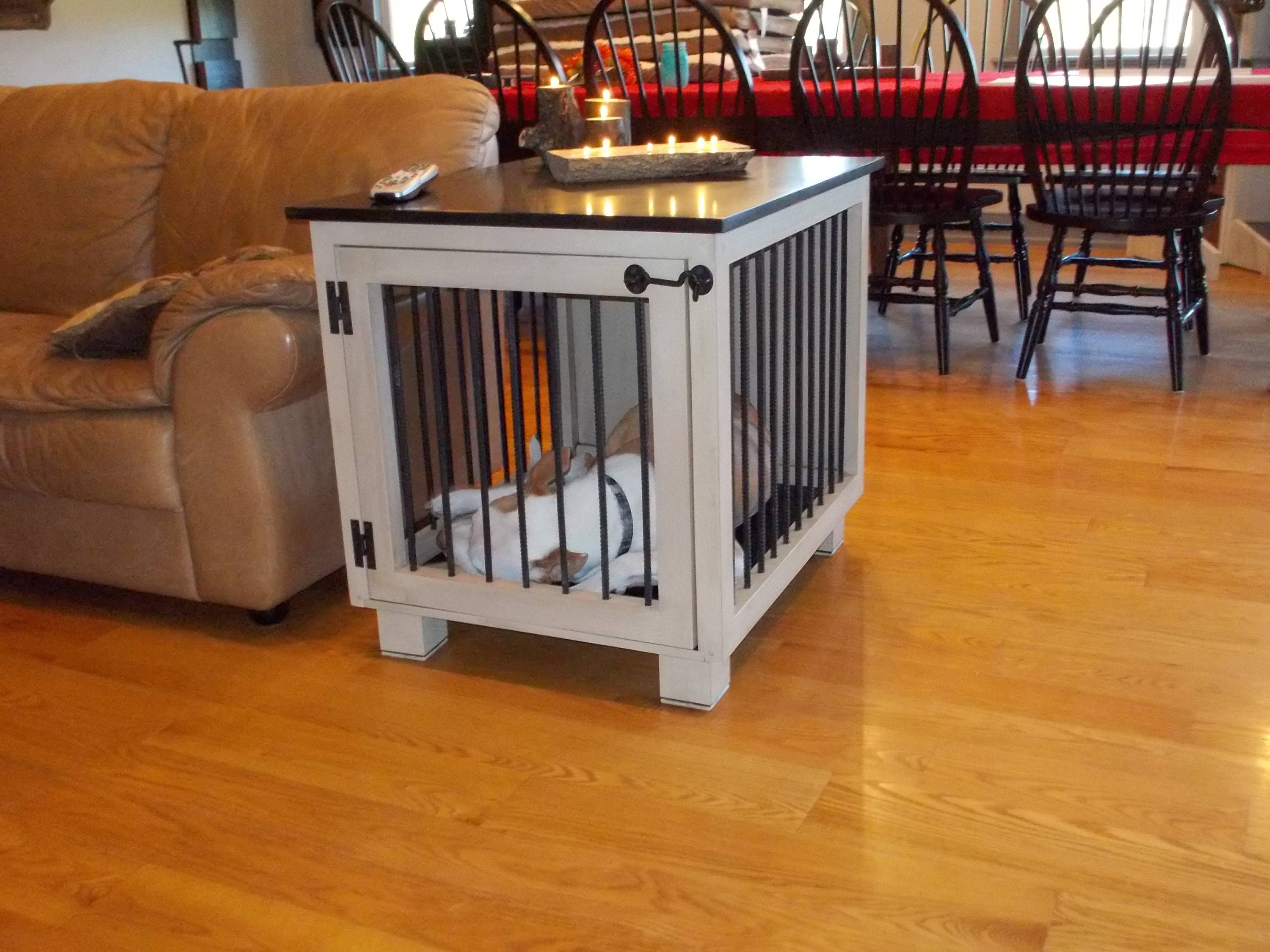 wood dog crate dog crate dog cage dog house pet supplied Etsy