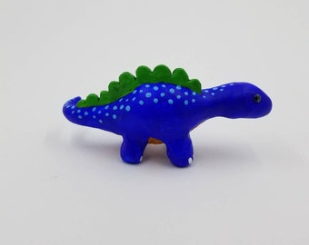 Blue Stegasaurus Figure
