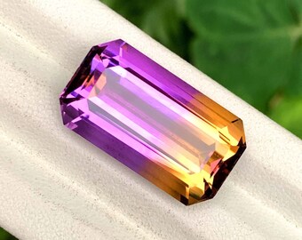 Pierre Ametrine Naturelle De Bolivie - Forme Coussin - 40.74 Carats - Non Traitée (IF)