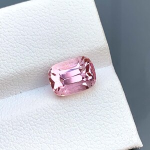 Natural Pink Tourmaline Gemstone, Excellent Custom Cut, Ring Size Tourmaline Cut Stone For Jewelry Making, Flawless Tourmaline Stone, 3.1 CT