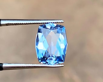 Santa Maria Aquamarine Gemstone, Natural Loose Stone 2.40 CT