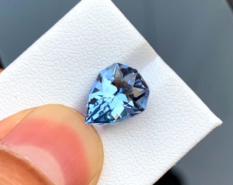 Santa Maria Aquamarine Gemstone: 4.25 CT Pear Cut, Brazilian Loose Stone