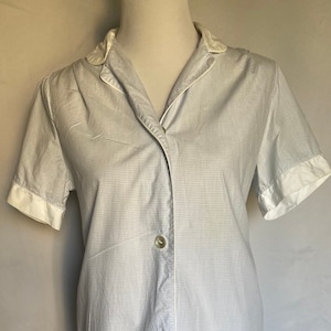 Christian Dior Nightgown, Vintage Intimates, Size Small, Checkered Sleepwear, Dior