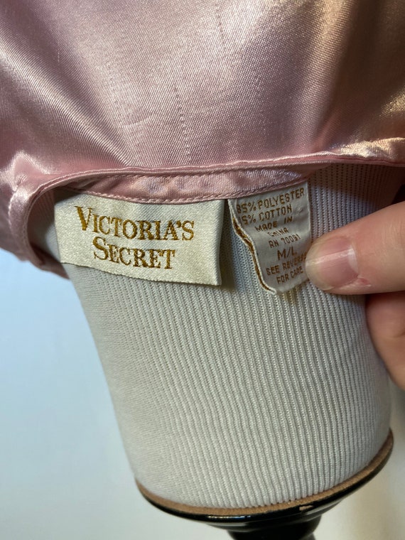 Chemise De Nuit Victoria's Secret Pink - Dos Ouvert - Taille Small - Rose - Style Babydoll