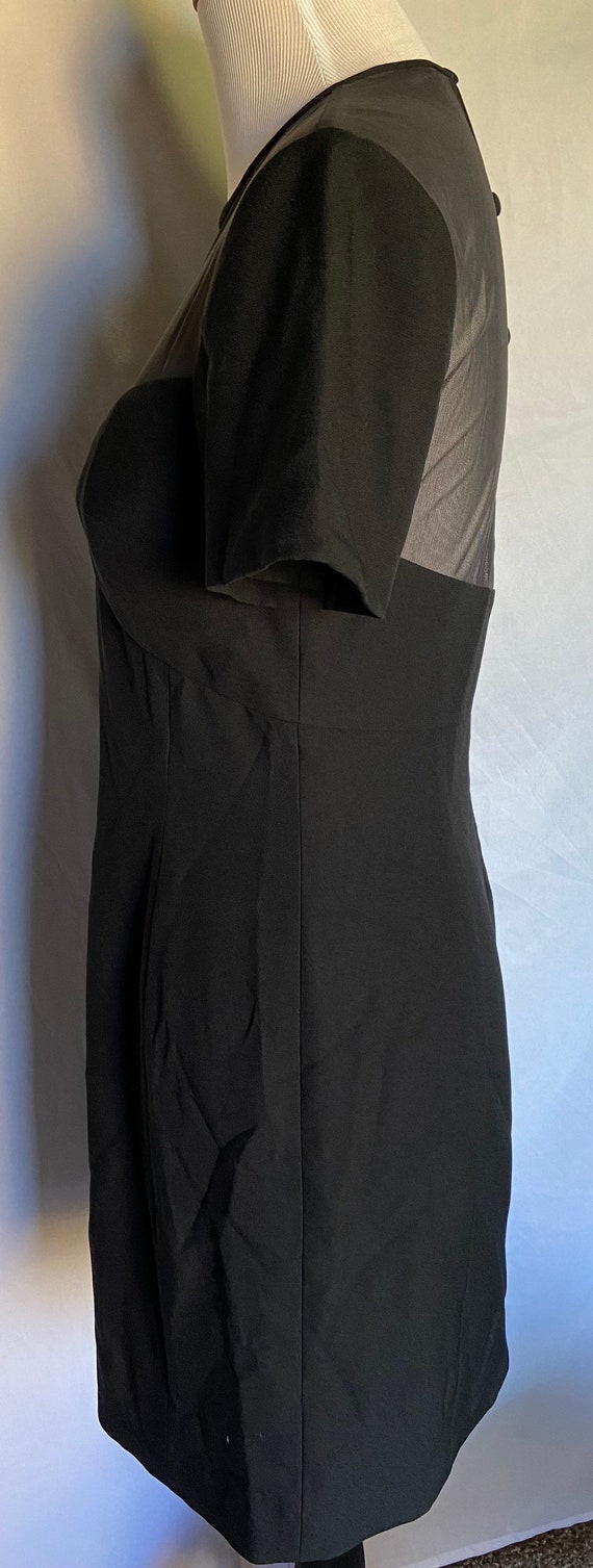 80s Black Dress, Vintage Little Black Dress, Gill… - image 3
