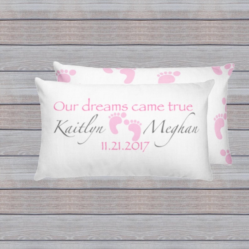 baby girl pillow