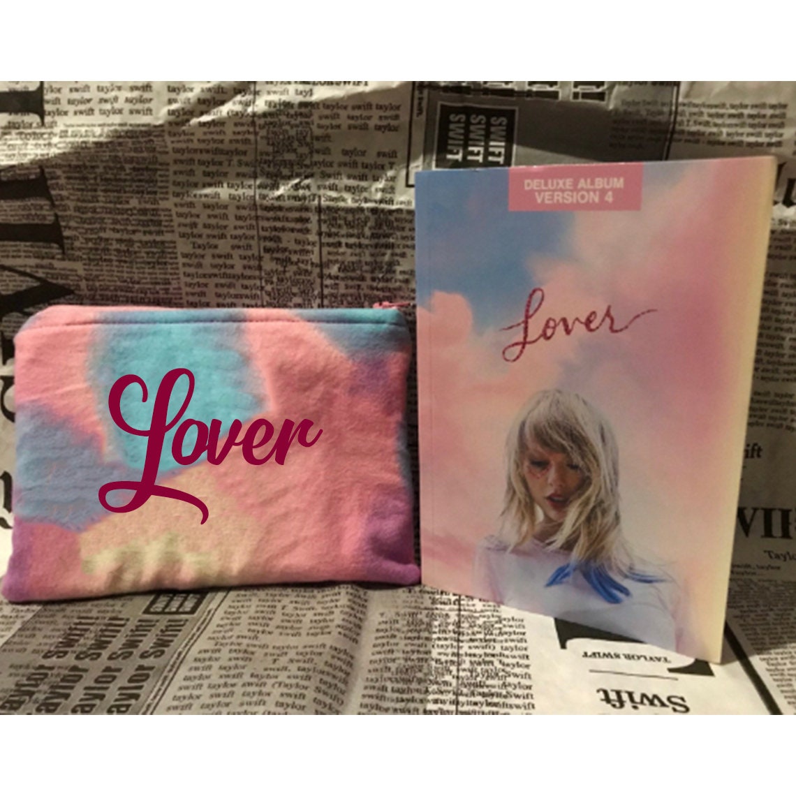 Taylor Swift Makeup Bag - Music Lover Gift Album Name Zipper Taylor Sw