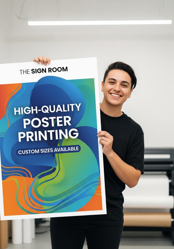 Custom Poster Printing - Photo, Graduation, Business