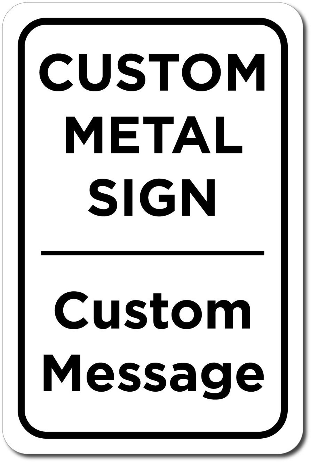 Aluminum Sign, Custom Sign, Man Cave Sign, Custom Metal Sign, Warning