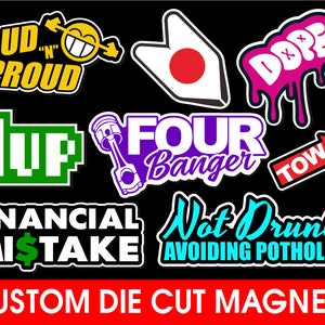 Custom Magnets Print and Cut Any Design and Shape Scratch Resistant ...