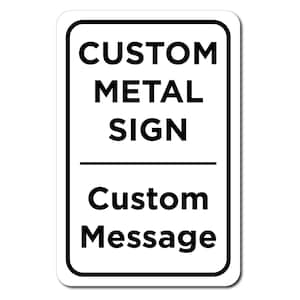 Custom Sign, Aluminum Sign, Man Cave Sign, dad gift, Deliveries Sign, Warning Sign, Parking Sign, Outdoor Sign, Business Sign