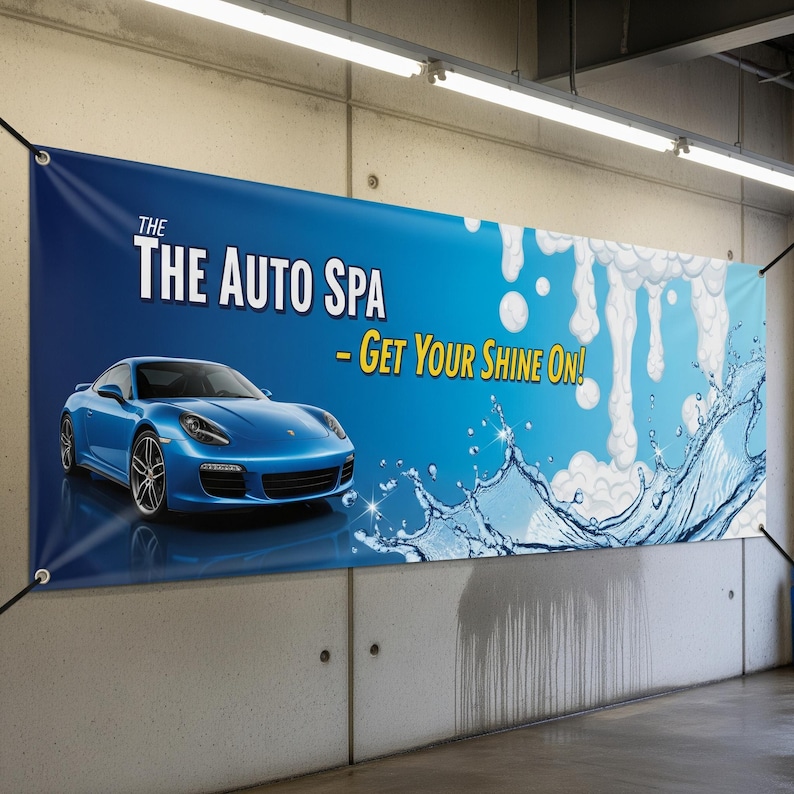 CUSTOM VINYL BANNERS - Event Banner - Business Banner - Waterproof, Hemmed, with Grommets image 4