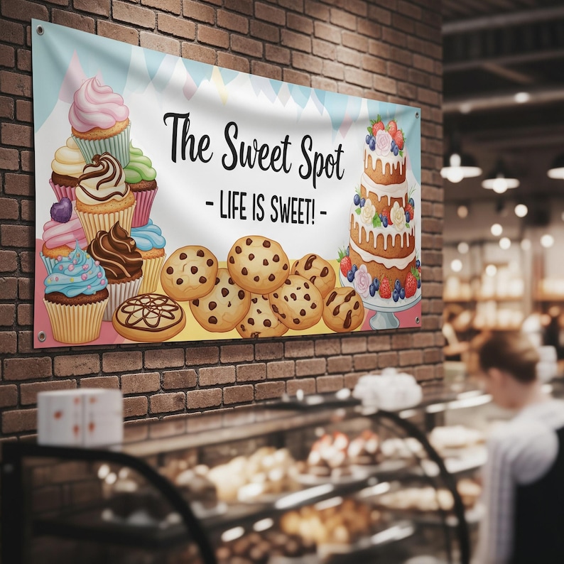 CUSTOM VINYL BANNERS - Event Banner - Business Banner - Waterproof, Hemmed, with Grommets image 6